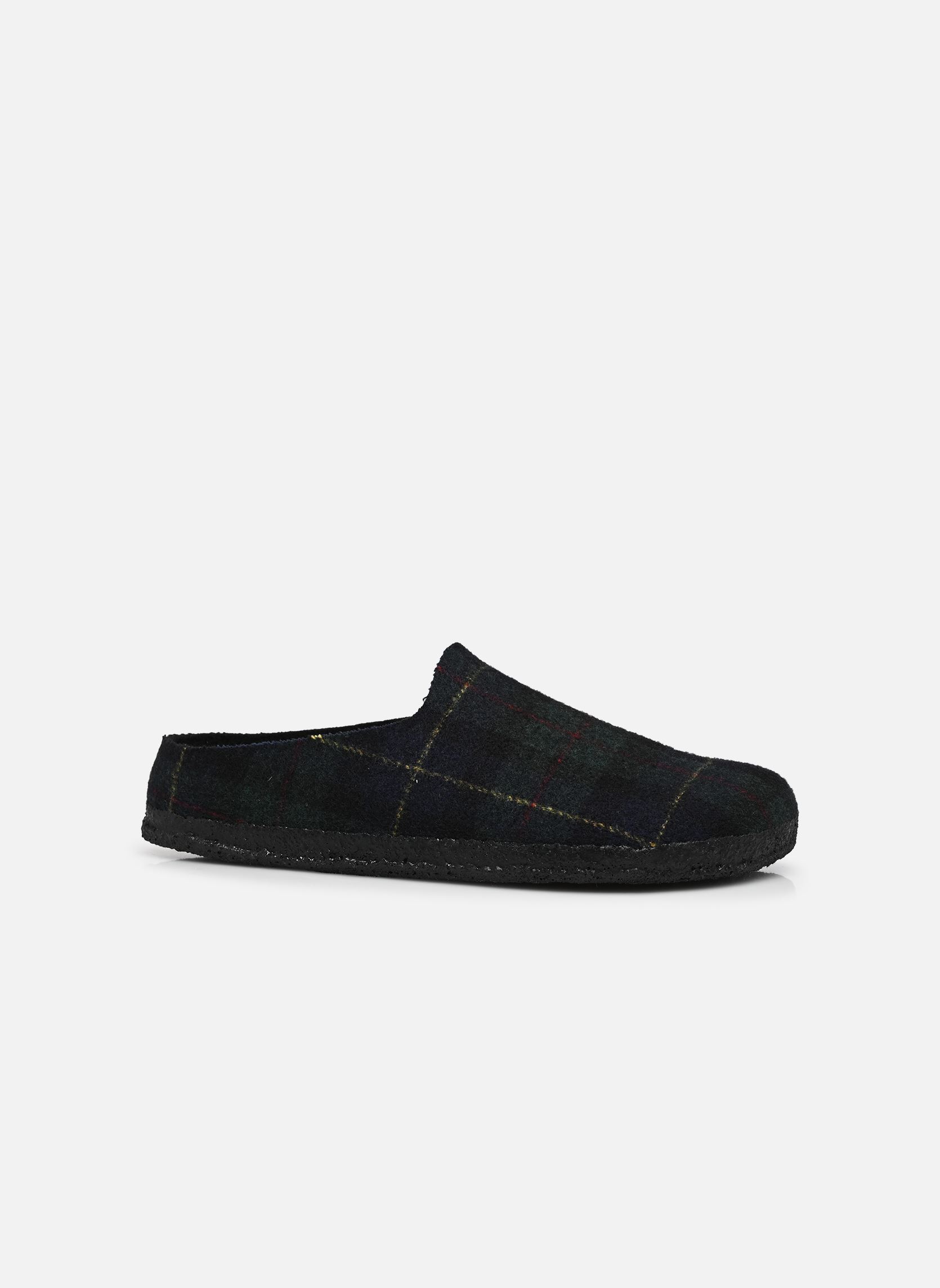 Hausschuhe Amsterdam Wrap Dip Feutre - Narrow damen grün Birkenstock Hausschuhe Amsterdam Wrap Dip Feutre - Narrow damen grün GREEN NAVY PLAID