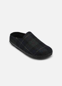 Hausschuhe Amsterdam Wrap Dip Feutre - Narrow damen grün Birkenstock Hausschuhe Amsterdam Wrap Dip Feutre - Narrow damen grün GREEN NAVY PLAID