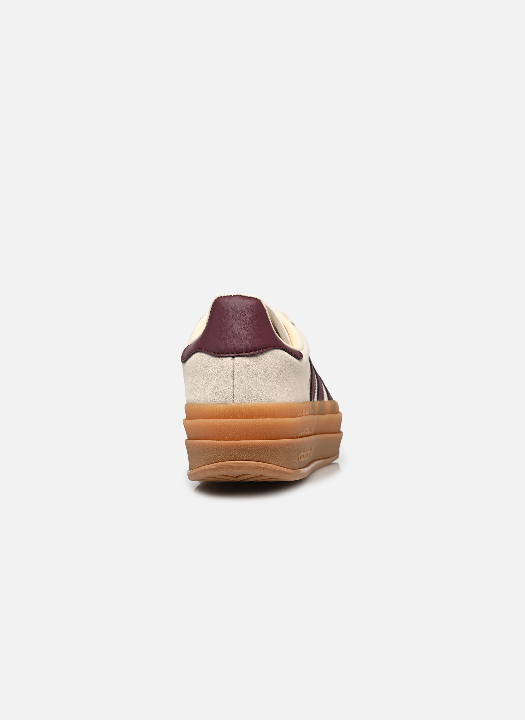 Baskets basses GAZELLE BOLD J fille beige adidas originals Baskets basses GAZELLE BOLD J fille beige CREWHT/MAROON/GOLDMT