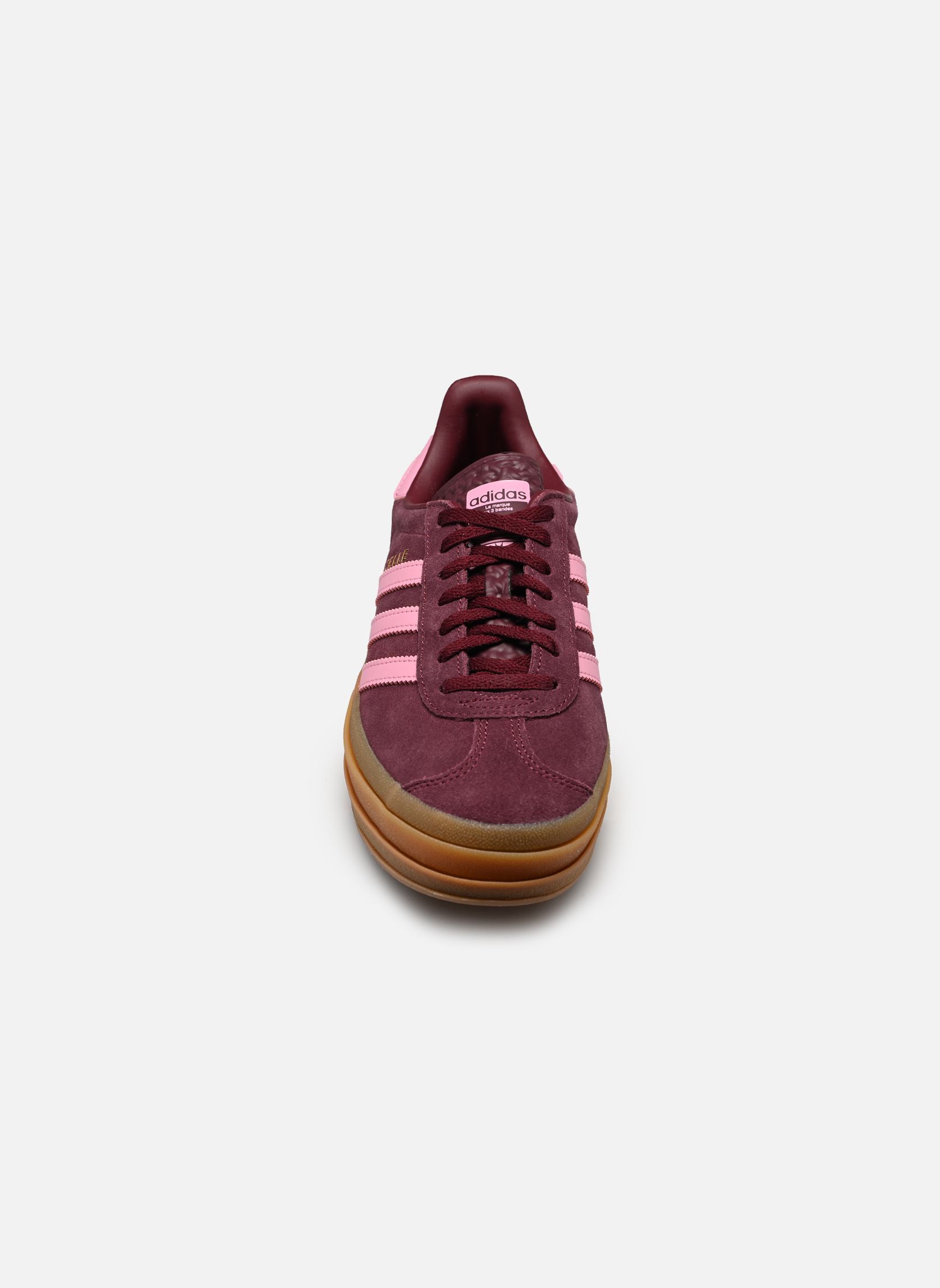 Baskets basses GAZELLE BOLD J fille bordeaux adidas originals Baskets basses GAZELLE BOLD J fille bordeaux MAROON/STTRBL/GOLDMT