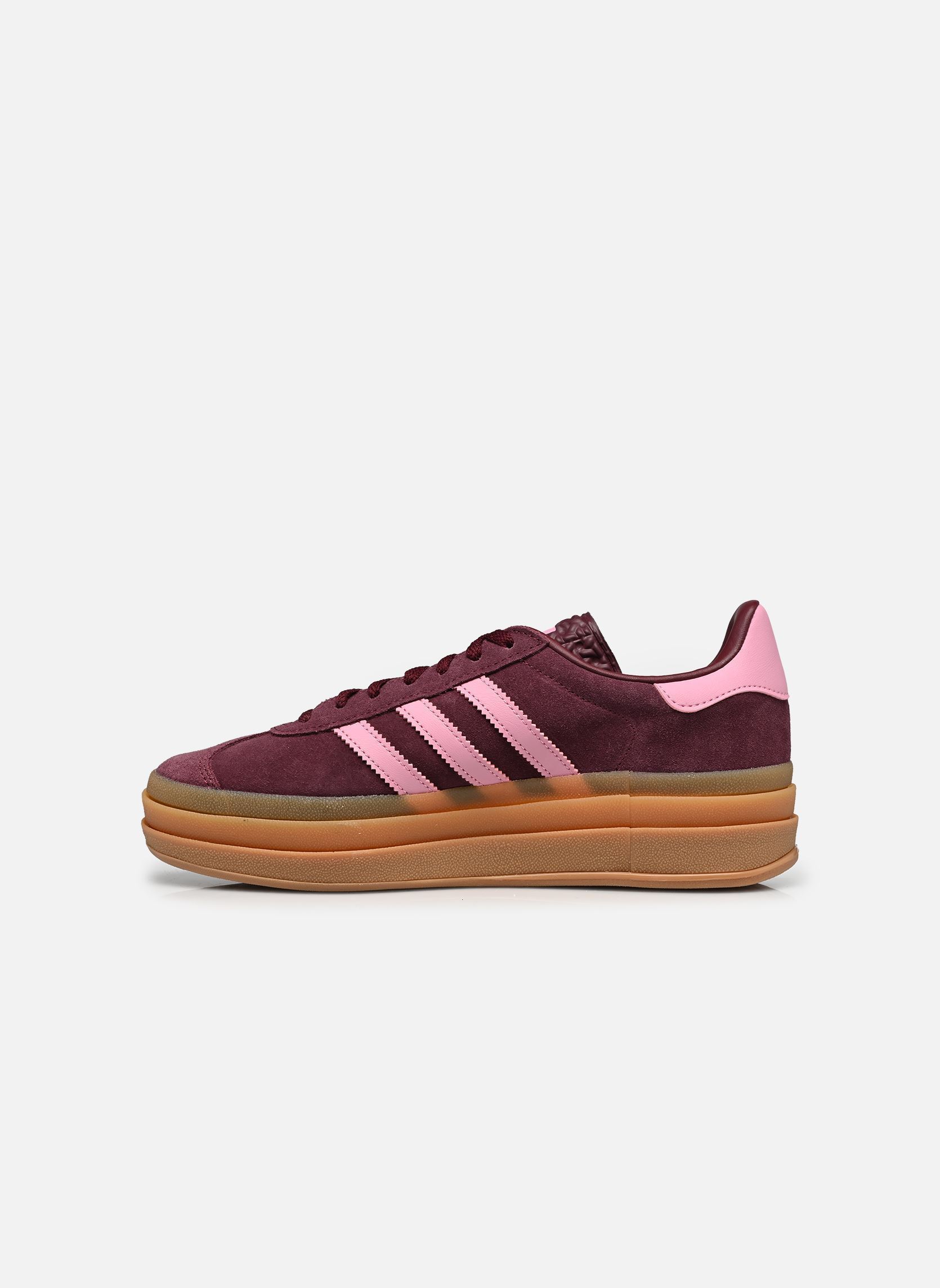 Baskets basses GAZELLE BOLD J fille bordeaux adidas originals Baskets basses GAZELLE BOLD J fille bordeaux MAROON/STTRBL/GOLDMT