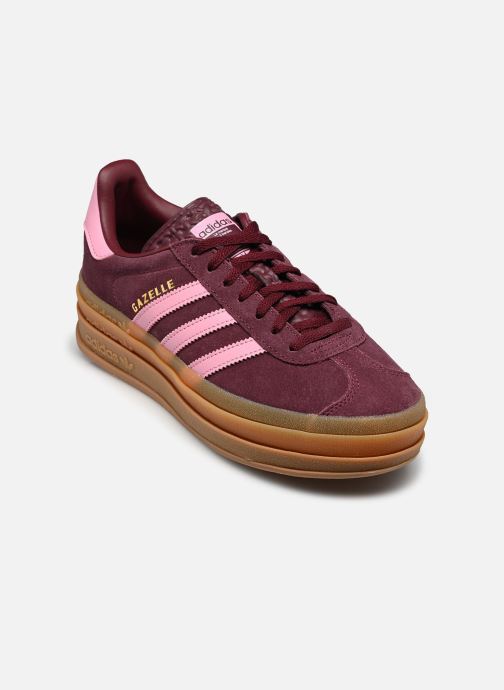 adidas originals Baskets basses GAZELLE BOLD J fille bordeaux