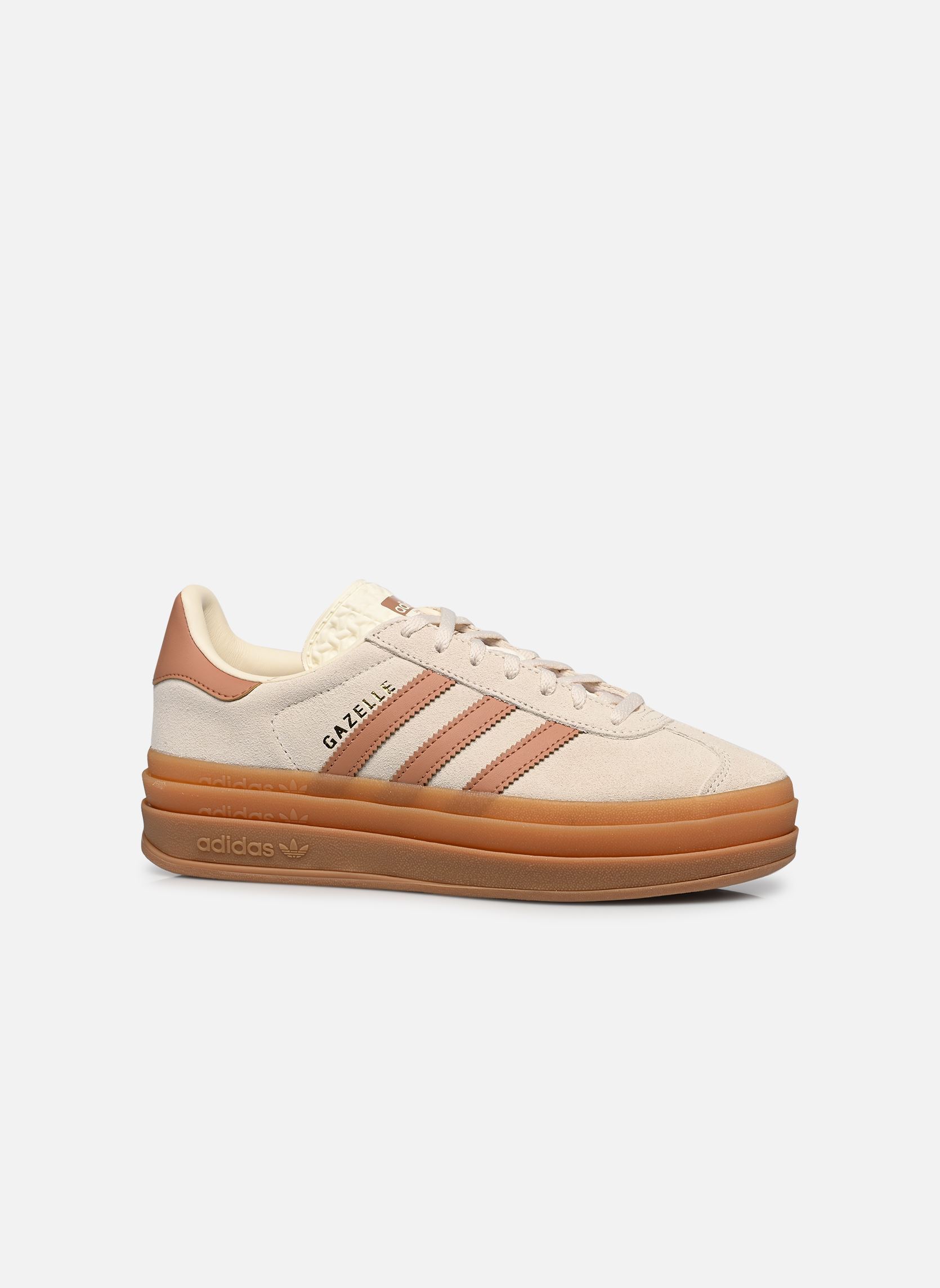 Lage sneakers GAZELLE BOLD J meisjes beige adidas originals Lage sneakers GAZELLE BOLD J meisjes beige CREAM WHITE