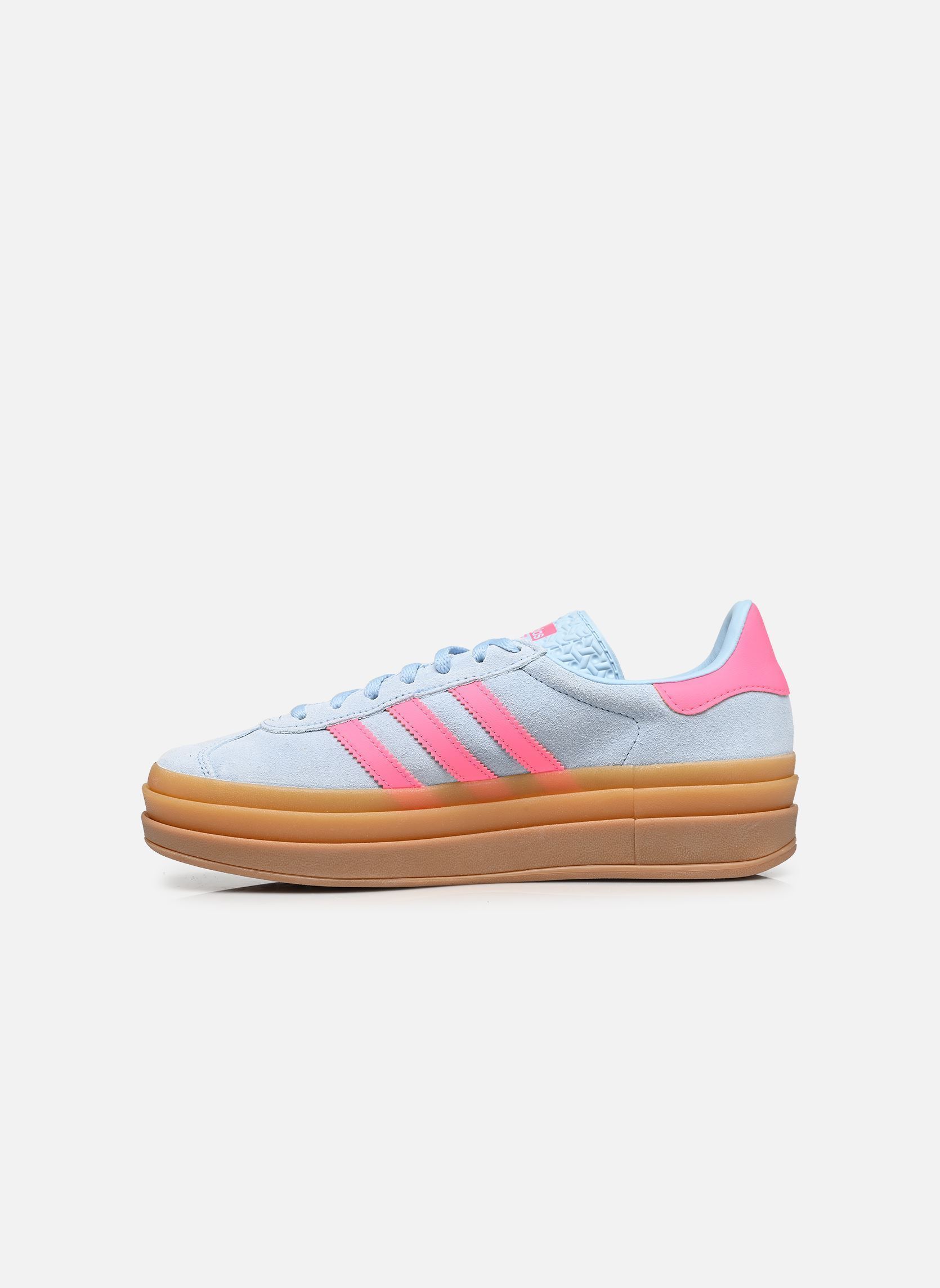 Baskets basses GAZELLE BOLD J fille bleu adidas originals Baskets basses GAZELLE BOLD J fille bleu CLEAR SKY