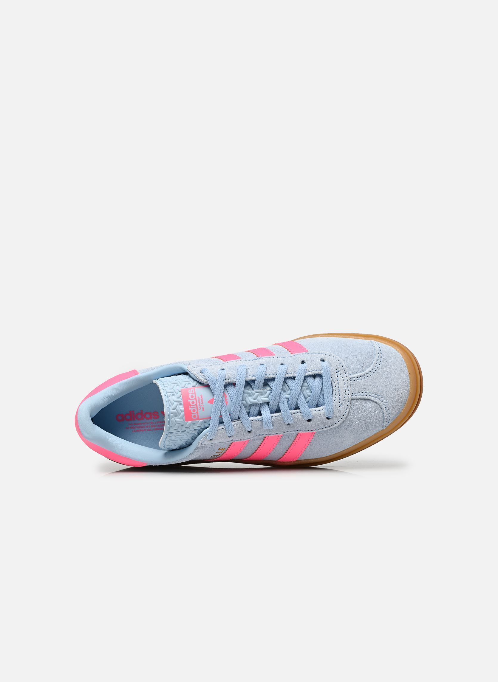 Baskets basses GAZELLE BOLD J fille bleu adidas originals Baskets basses GAZELLE BOLD J fille bleu CLEAR SKY