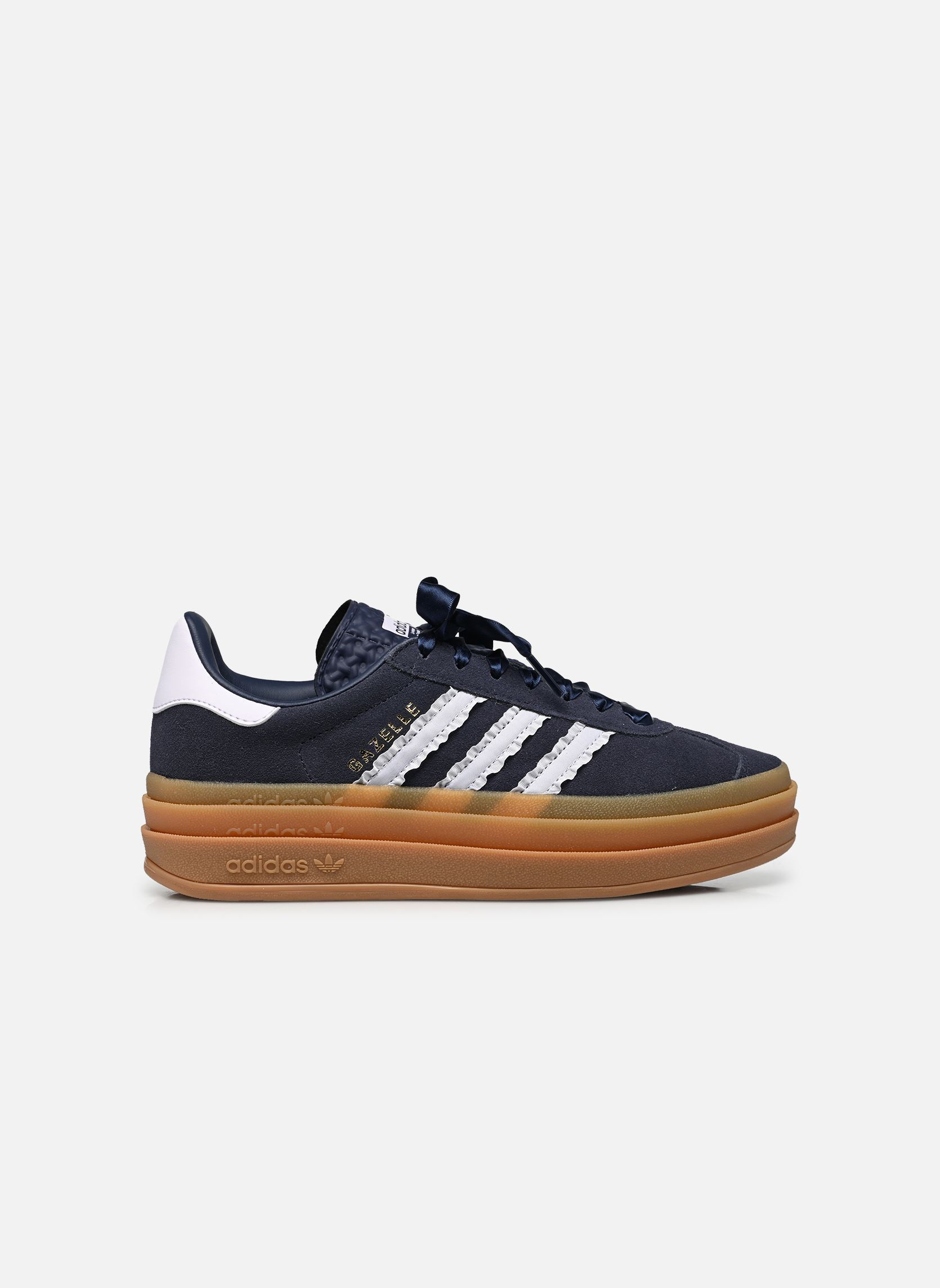 Niedrige Sneaker GAZELLE BOLD J mädchen blau adidas originals Niedrige Sneaker GAZELLE BOLD J mädchen blau SHADOW NAVY
