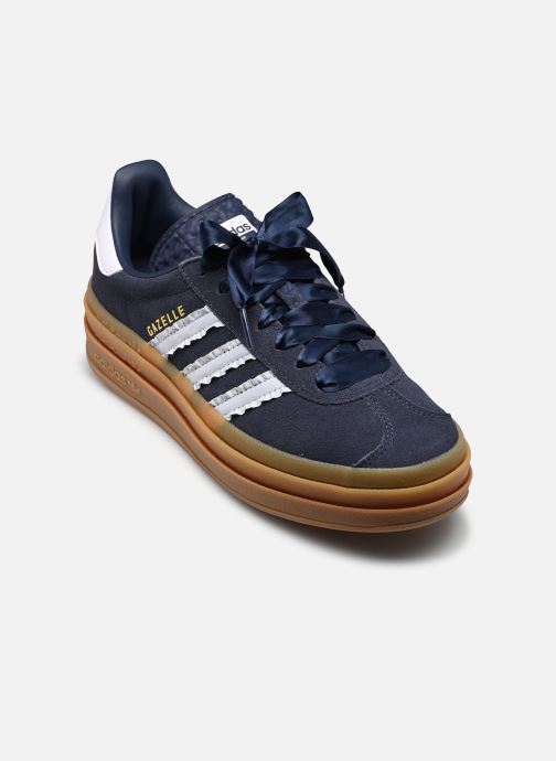 adidas originals Niedrige Sneaker GAZELLE BOLD J mädchen blau