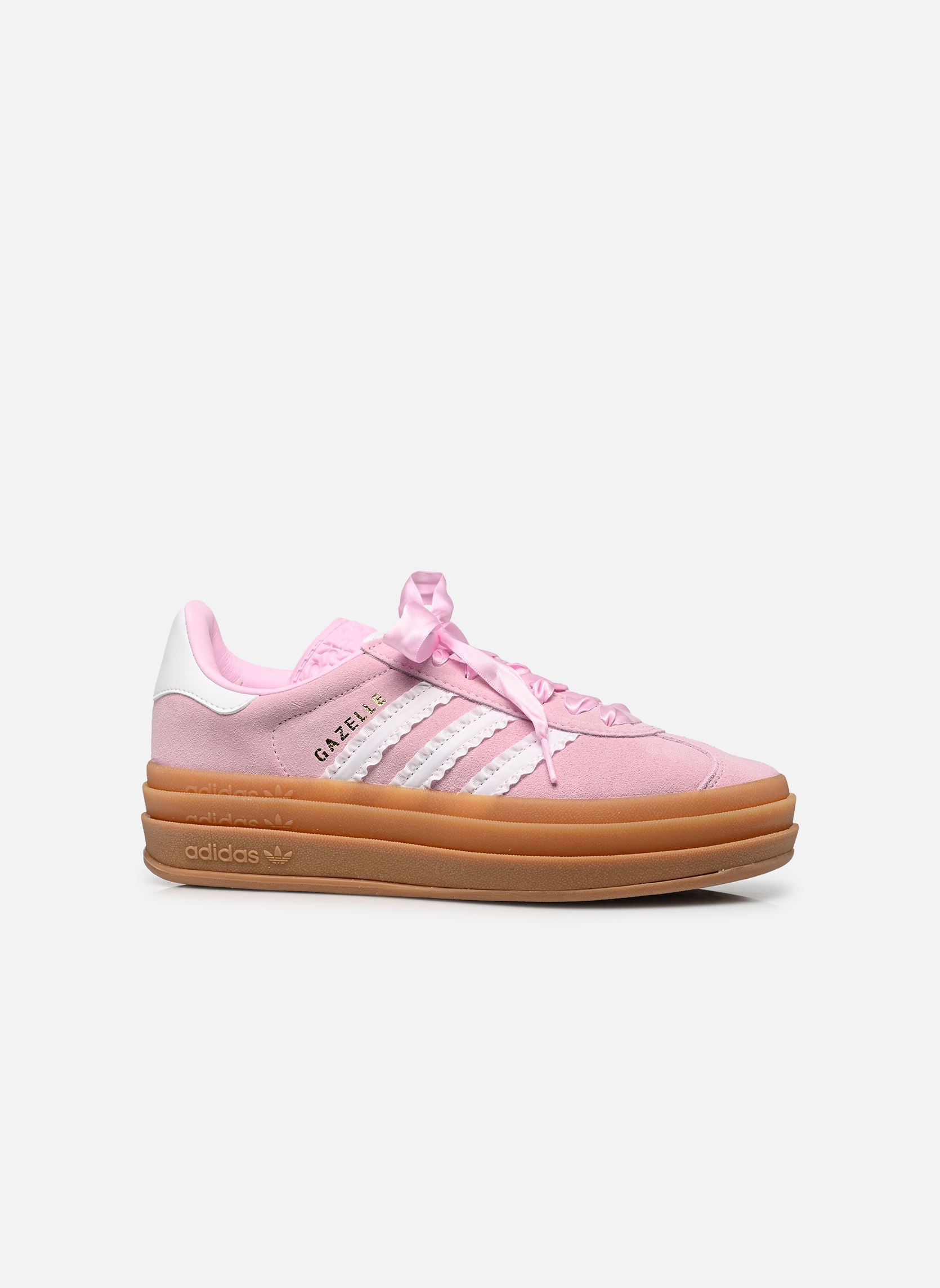 Niedrige Sneaker GAZELLE BOLD J mädchen rosa adidas originals Niedrige Sneaker GAZELLE BOLD J mädchen rosa ORCHID FUSION