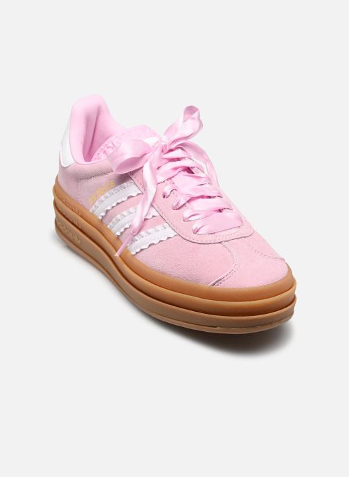 adidas originals Niedrige Sneaker GAZELLE BOLD J mädchen rosa