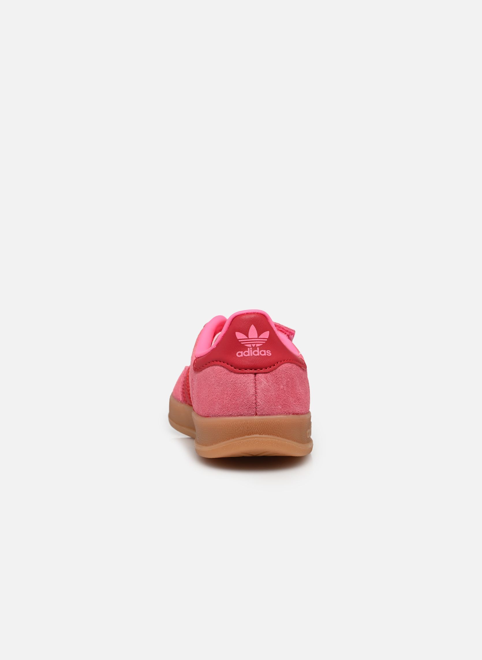 Baskets basses GAZELLE INDOOR CF E fille rose adidas originals Baskets basses GAZELLE INDOOR CF E fille rose LUCPNK/TMVIRE/GOLDMT