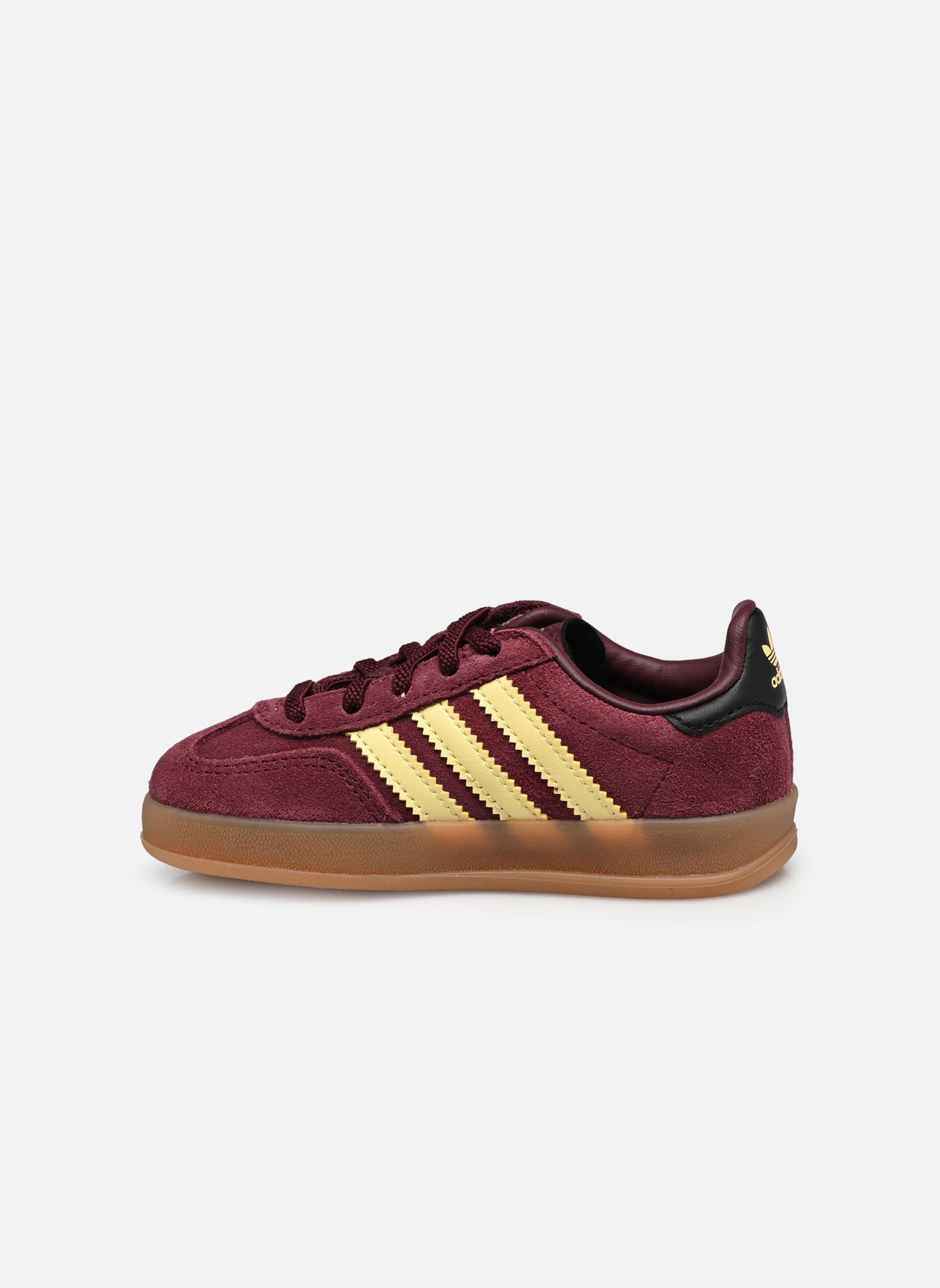 Baskets basses GAZELLE INDOOR CF E bordeaux adidas originals Baskets basses GAZELLE INDOOR CF E bordeaux MAROON