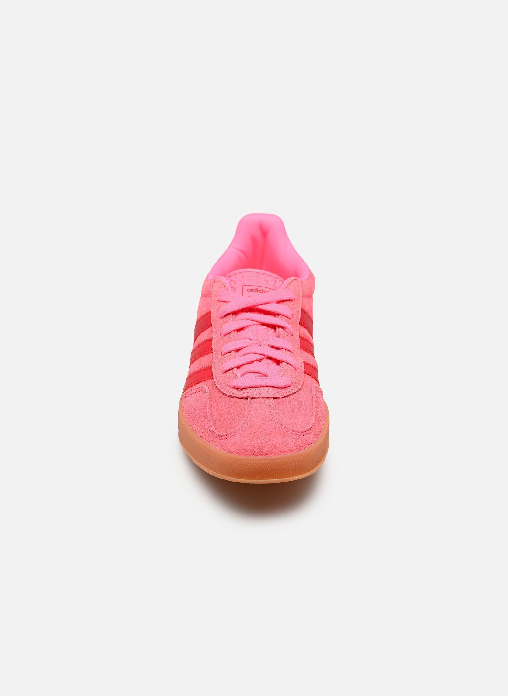 Lage sneakers GAZELLE INDOOR J meisjes roze adidas originals Lage sneakers GAZELLE INDOOR J meisjes roze LUCPNK/TMVIRE/GOLDMT