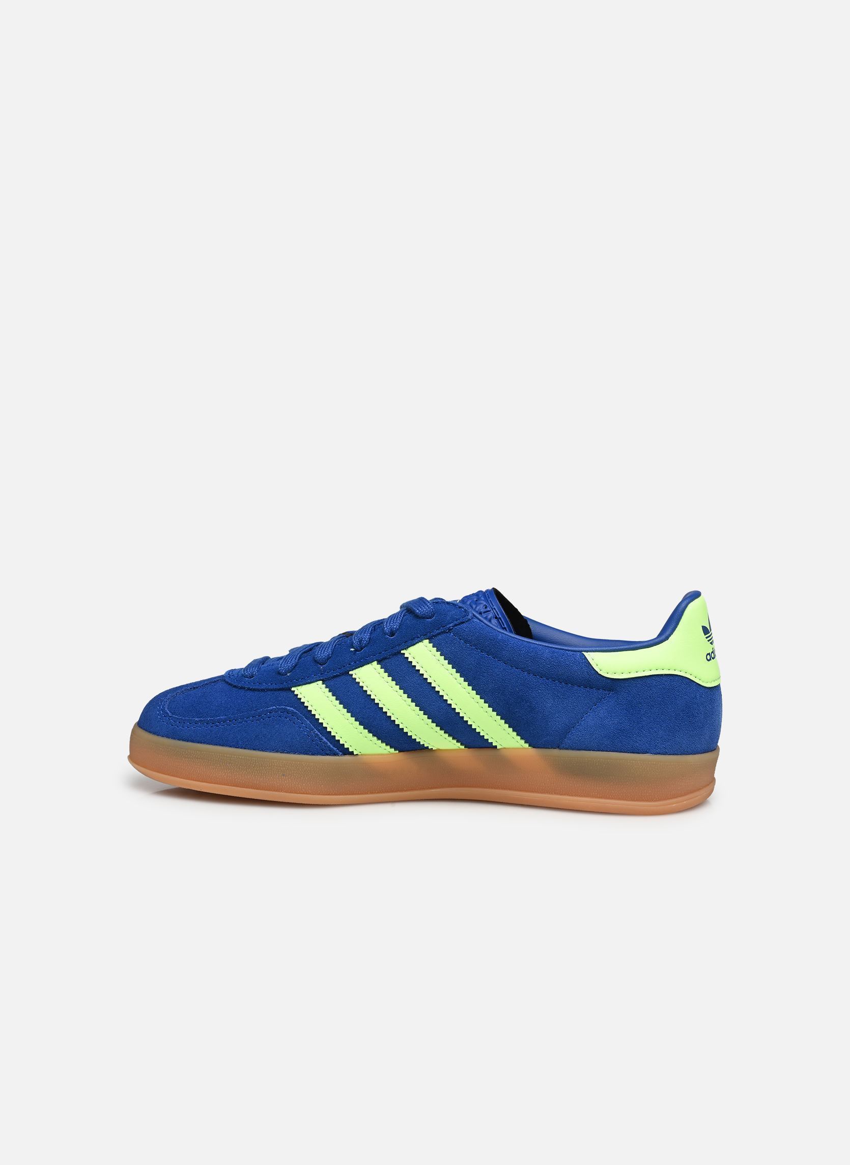 Lage sneakers GAZELLE INDOOR J jongens blauw adidas originals Lage sneakers GAZELLE INDOOR J jongens blauw ROYBLU/GRESPA/GOLDMT