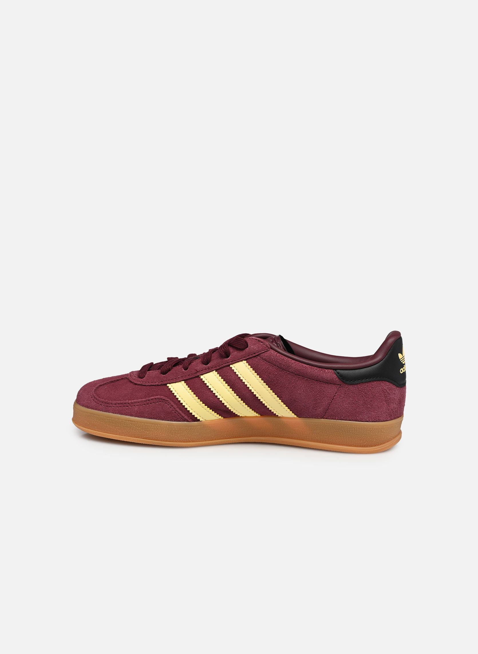 Baskets basses GAZELLE INDOOR J bordeaux adidas originals Baskets basses GAZELLE INDOOR J bordeaux MAROON