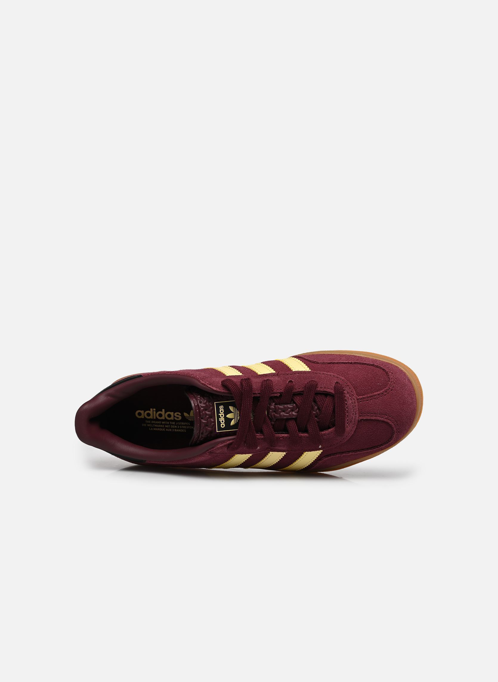 Baskets basses GAZELLE INDOOR J bordeaux adidas originals Baskets basses GAZELLE INDOOR J bordeaux MAROON
