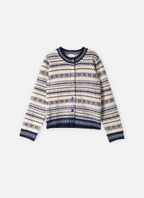 Gilets Young Ladies Knitted Cardigan-ELF1035BEN femme blanc Lili Sidonio Gilets Young Ladies Knitted Cardigan-ELF1035BEN femme blanc OFFWHITE