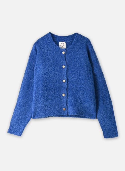 Lili Sidonio Gilets Young Ladies Knitted Cardigan-LAL496BEH femme bleu