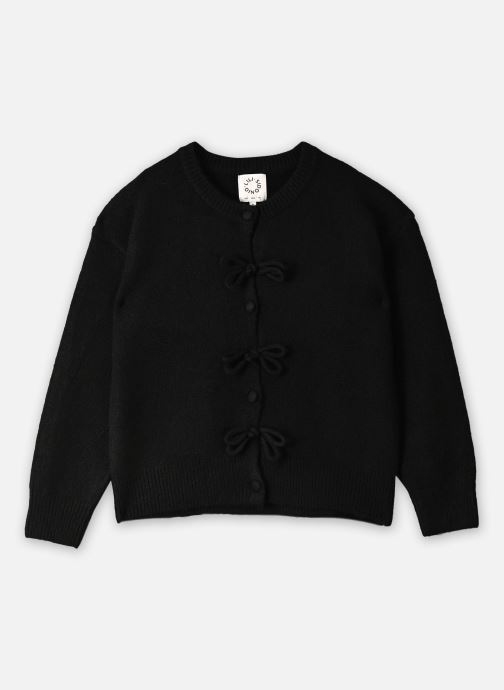 Lili Sidonio Gilets Young Ladies Knitted Cardigan-ML82EN femme noir