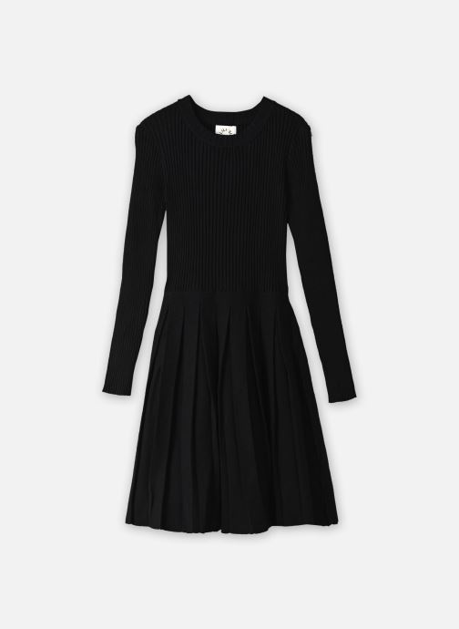 Lili Sidonio Robes Young Ladies Knitted Dress-LAL734EN femme noir