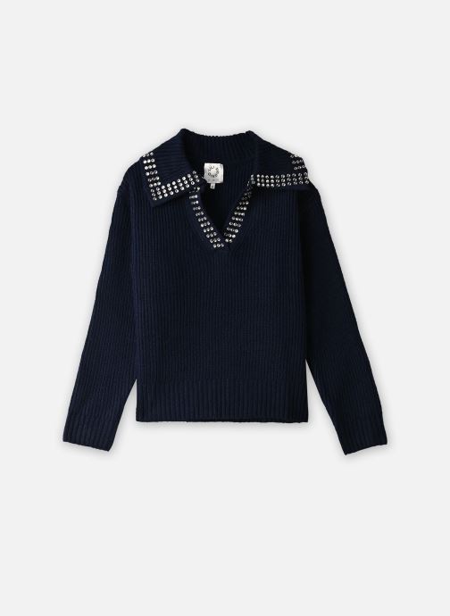 Lili Sidonio Pullover Young Ladies Knitted Sweater-EL1169EN damen marineblau