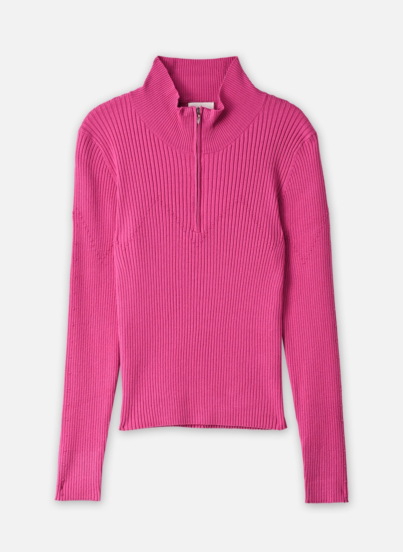 Pulls Young Ladies Knitted Sweater-EL1178EN femme rose Lili Sidonio Pulls Young Ladies Knitted Sweater-EL1178EN femme rose FUCHSIA