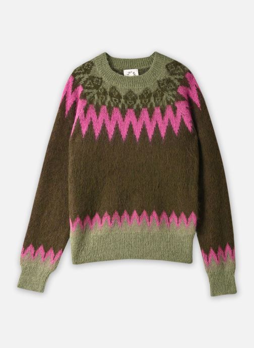 Lili Sidonio Pulls Young Ladies Knitted Sweater-LAL714EN femme vert