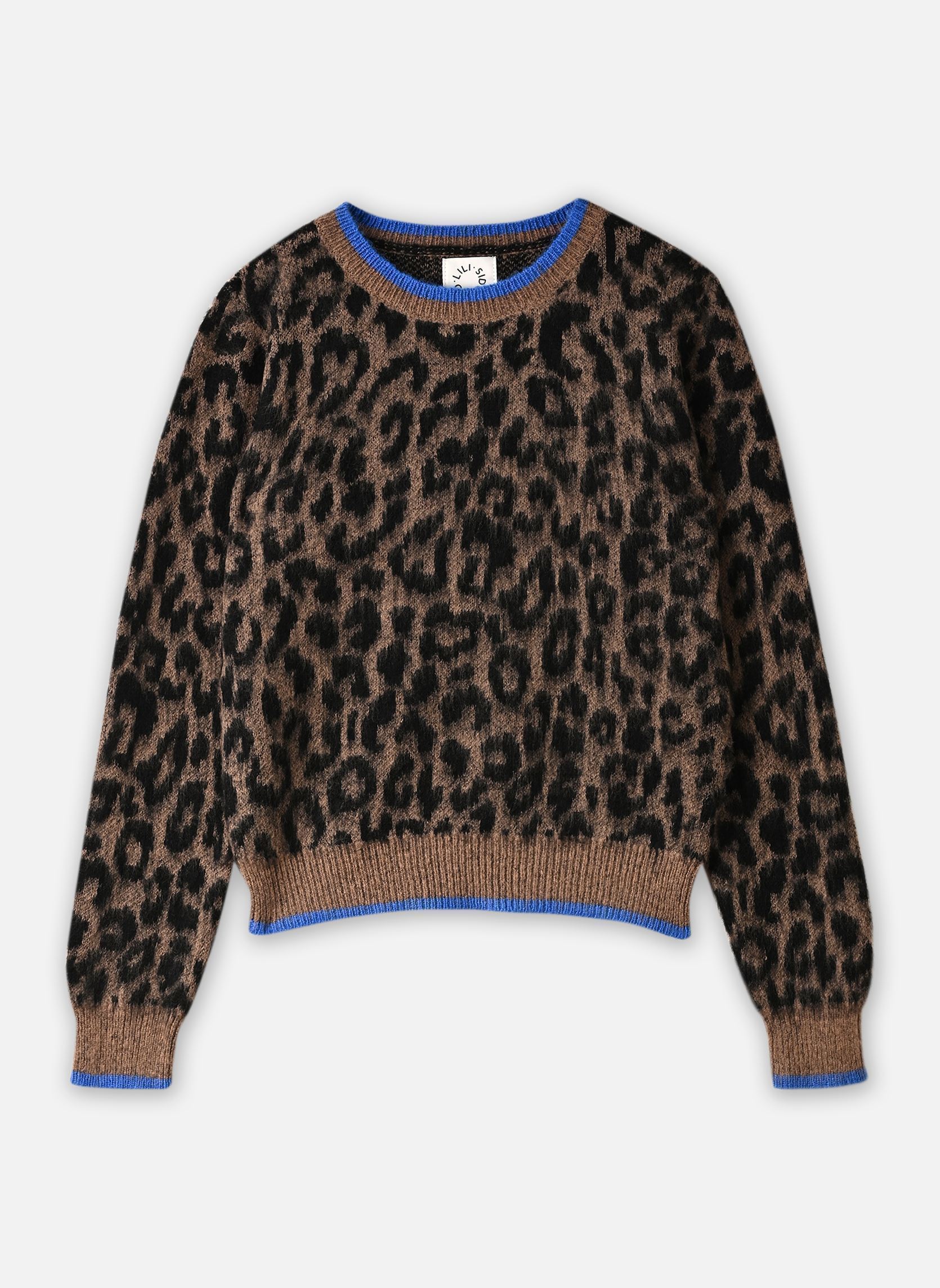 Pulls Young Ladies Knitted Sweater-LAL721EN femme marron Lili Sidonio Pulls Young Ladies Knitted Sweater-LAL721EN femme marron BROWN