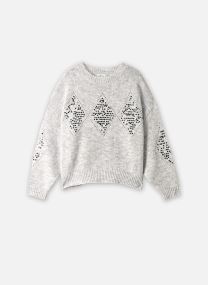 Pulls Young Ladies Knitted Sweater-TL529EN femme gris Lili Sidonio Pulls Young Ladies Knitted Sweater-TL529EN femme gris LIGHT ASH GREY