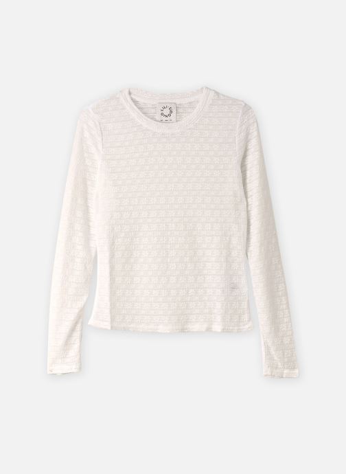 Lili Sidonio T-shirts Young Ladies Knitted Top-TL476CEN dames wit