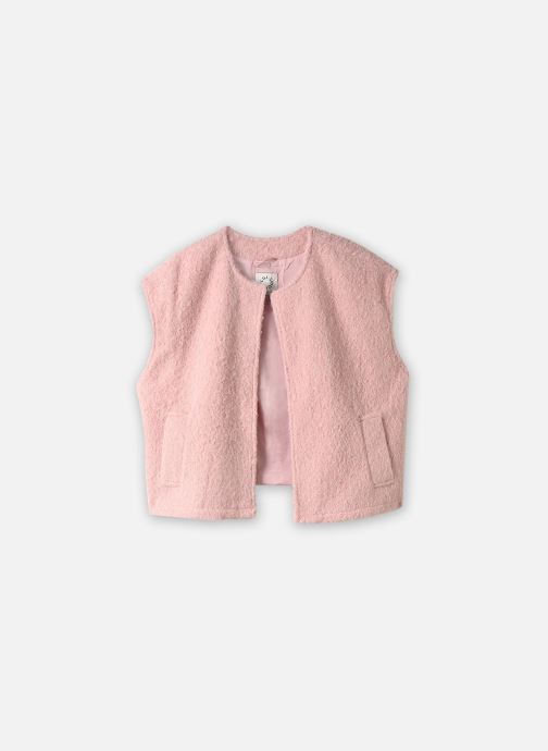 Lili Sidonio Jacken und Mäntel Young Ladies Woven Sleeveless Jacket-TL4 damen rosa