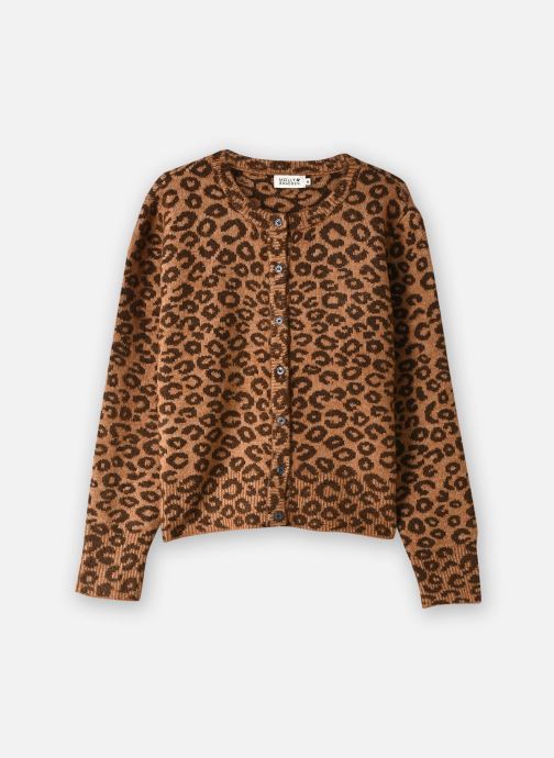 Molly Bracken Strickjacken und Westen Ladies Knitted Cardigan-BT218EH damen braun