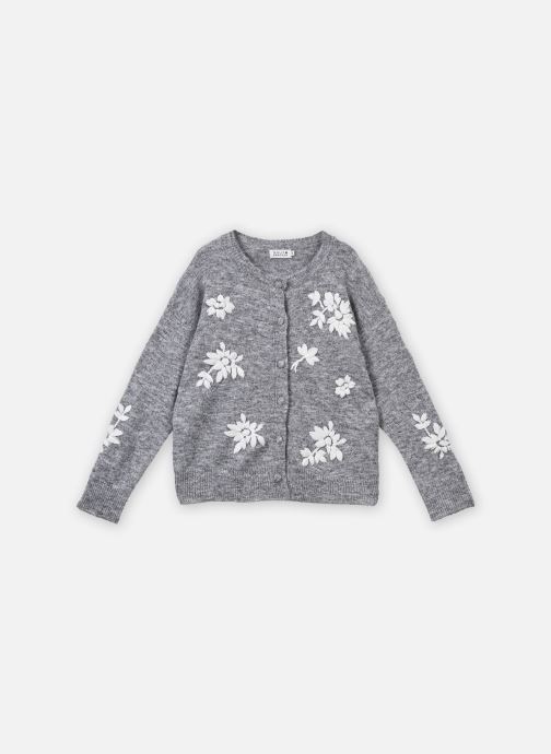Molly Bracken Gilets Ladies Knitted Cardigan-T2332EH femme gris