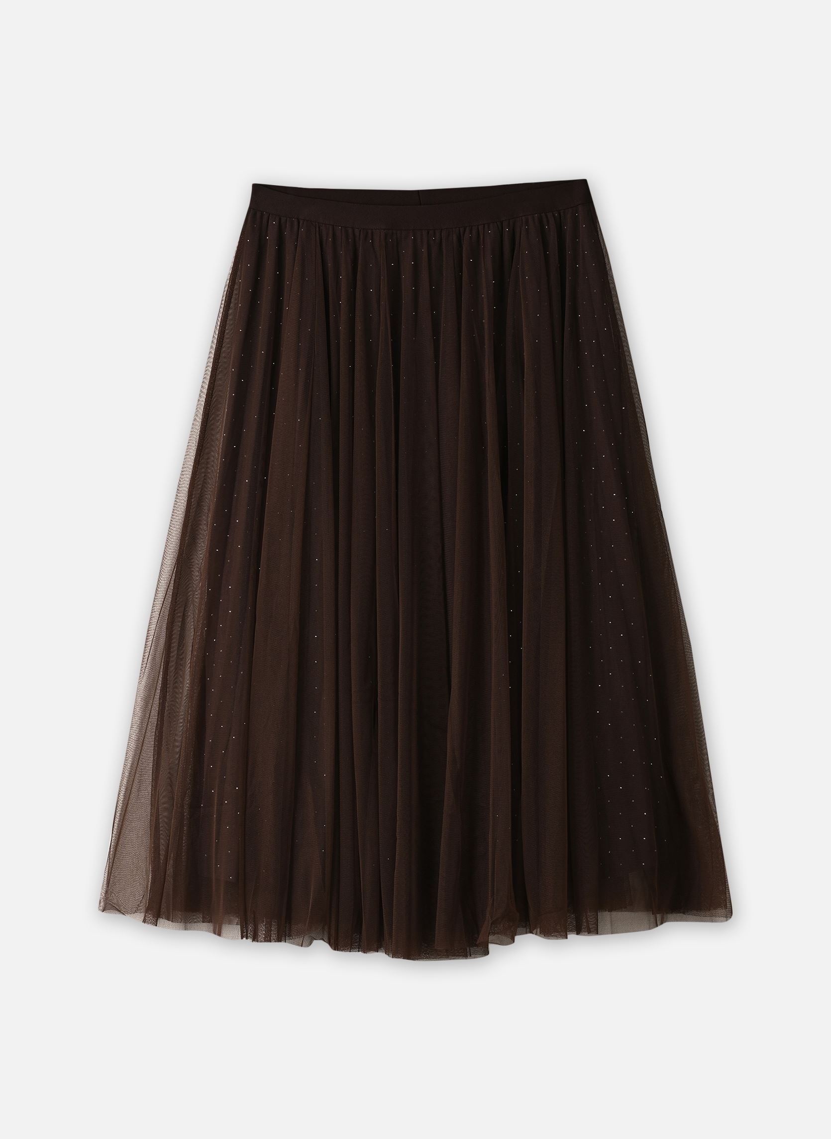 Jupes Ladies Knitted Skirt-TF132EH femme marron Molly Bracken Jupes Ladies Knitted Skirt-TF132EH femme marron CHOCOLATE