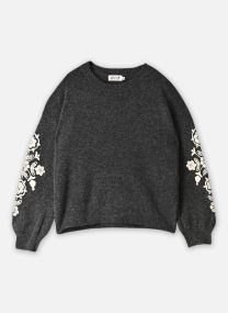 Pulls Ladies Knitted Sweater-LA2027EN femme gris Molly Bracken Pulls Ladies Knitted Sweater-LA2027EN femme gris ASH DARK GREY