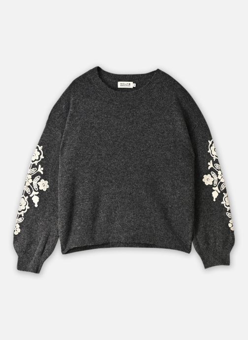 Molly Bracken Pulls Ladies Knitted Sweater-LA2027EN femme gris