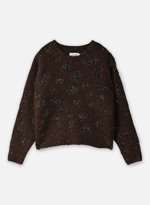 Molly Bracken Pulls Ladies Knitted Sweater-LA2049EH femme marron