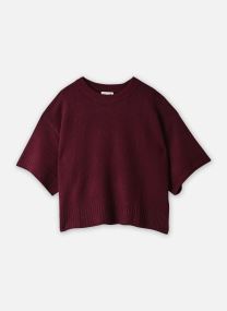 Pulls Ladies Knitted Sweater-LA2064EN femme violet Molly Bracken Pulls Ladies Knitted Sweater-LA2064EN femme violet DARK RED