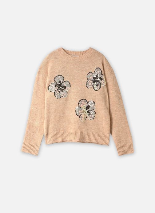 Molly Bracken Pullover Ladies Knitted Sweater-T2333EH damen beige