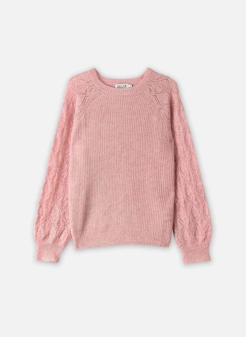 Molly Bracken Pulls Ladies Knitted Sweater-T2336EN femme rose