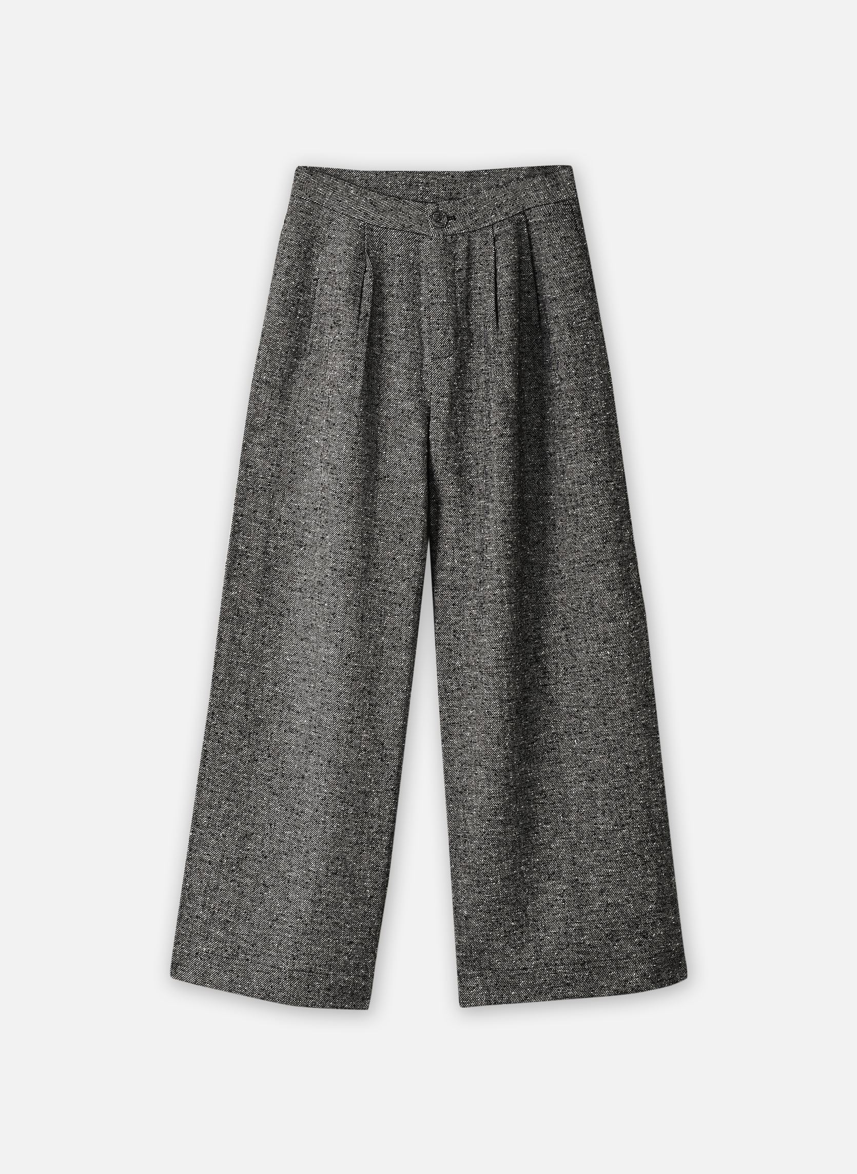 Pantalons Ladies Woven Pants-T1872EH femme gris Molly Bracken Pantalons Ladies Woven Pants-T1872EH femme gris BLACK