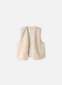 Jacken und Mäntel Ladies Woven Sleeveless Jacket-P1716AEH damen weiß