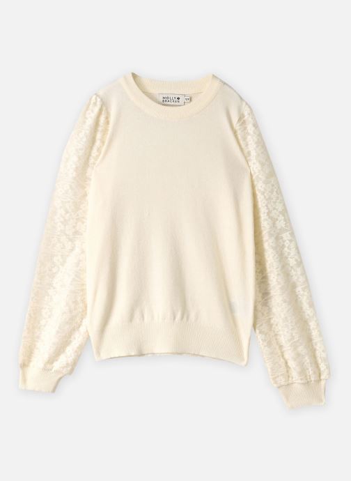 Molly Bracken Pulls Girls Knitted Sweater-MLAF114EH fille blanc
