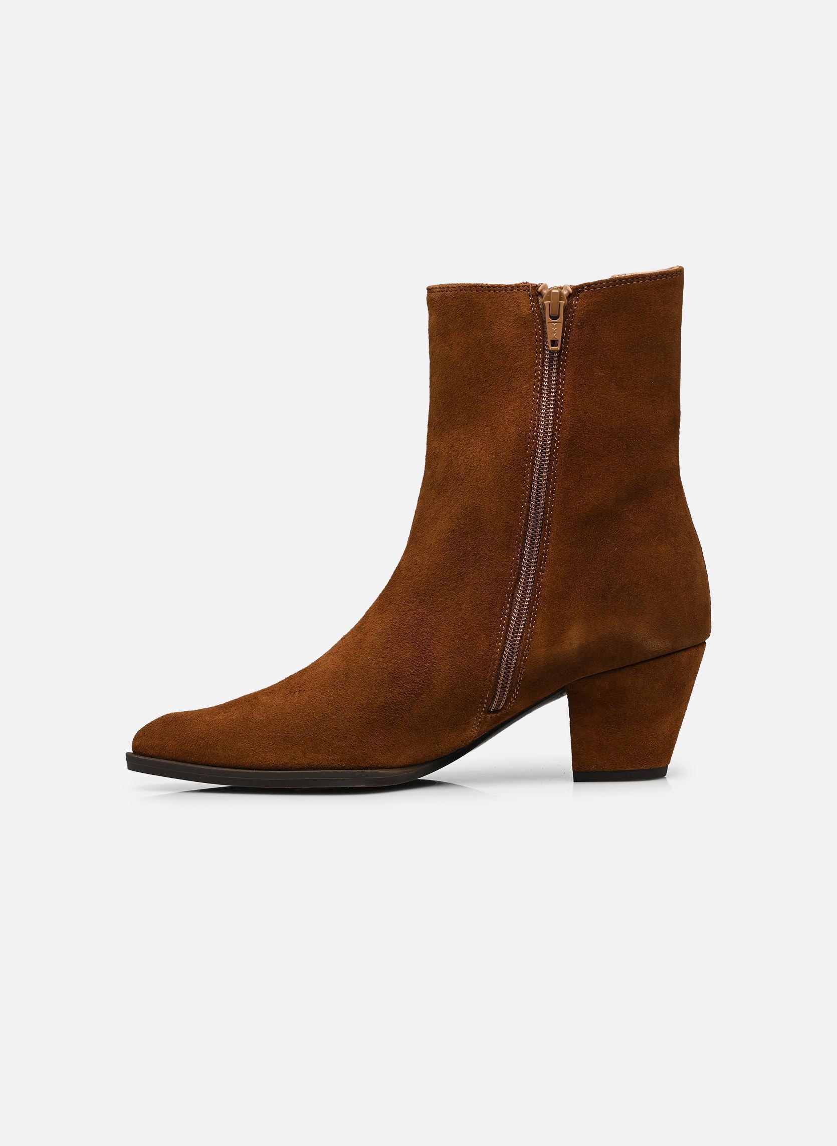 Bottines et boots LEYLA_BS femme marron Unisa Bottines et boots LEYLA_BS femme marron TANGER