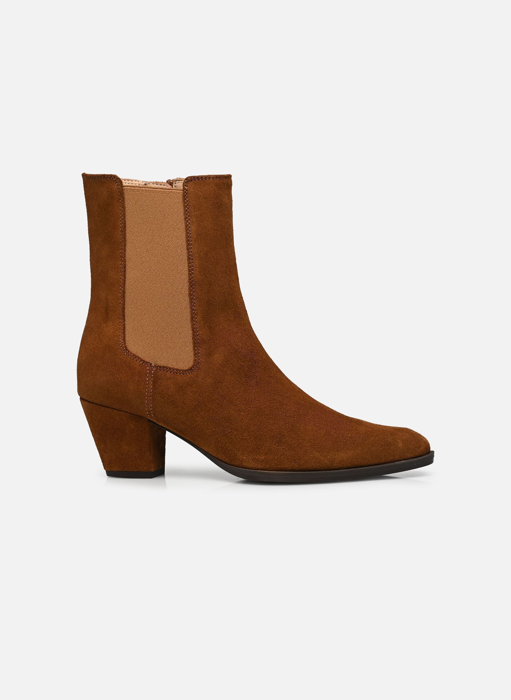 Bottines et boots LEYLA_BS femme marron Unisa Bottines et boots LEYLA_BS femme marron TANGER
