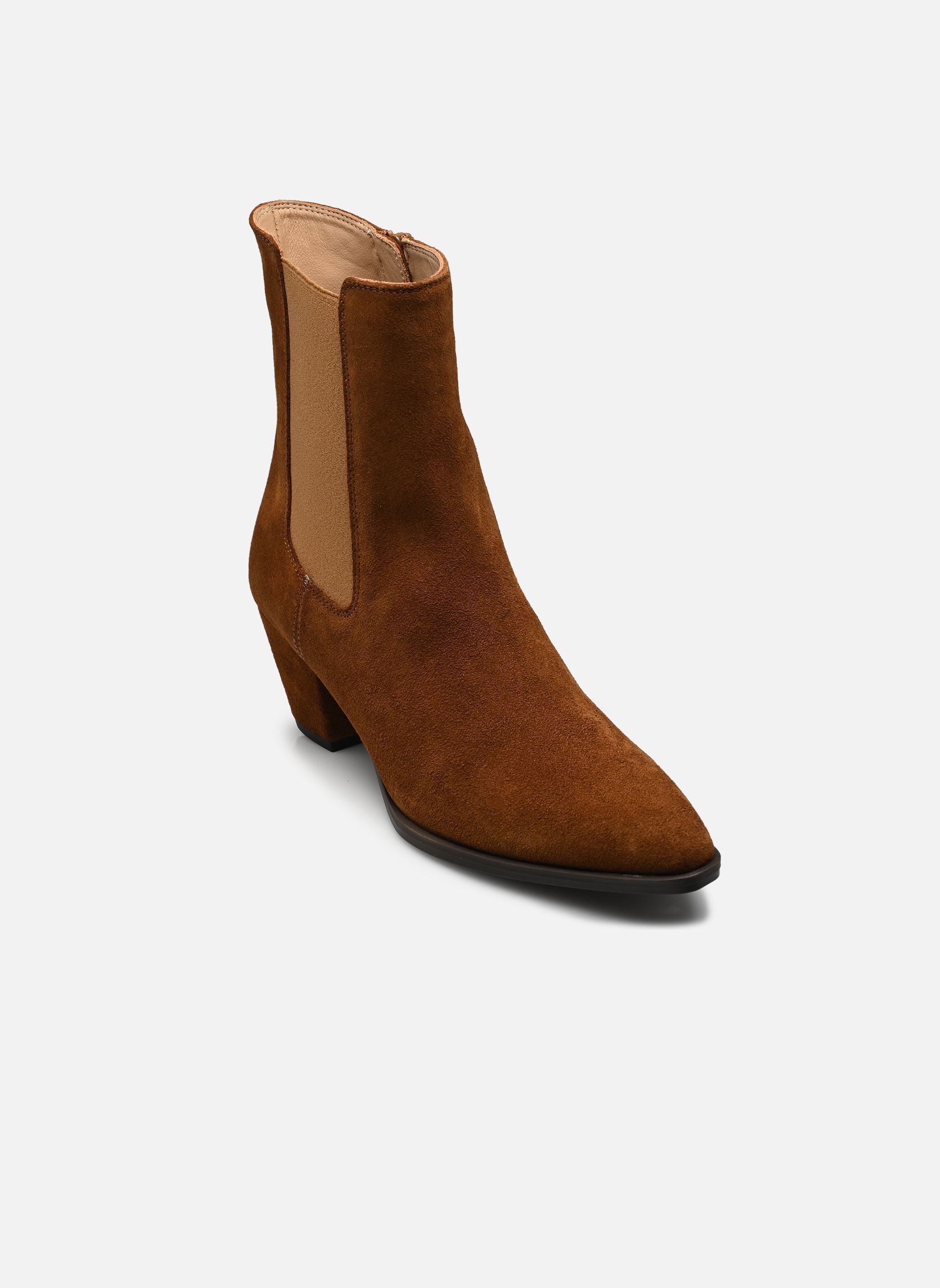 Bottines et boots LEYLA_BS femme marron Unisa Bottines et boots LEYLA_BS femme marron TANGER