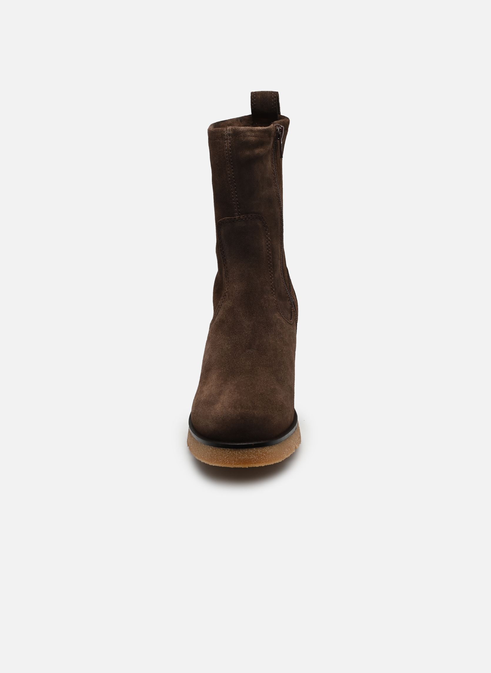 Bottines et boots MISS_F26_BS femme marron Unisa Bottines et boots MISS_F26_BS femme marron BROWN
