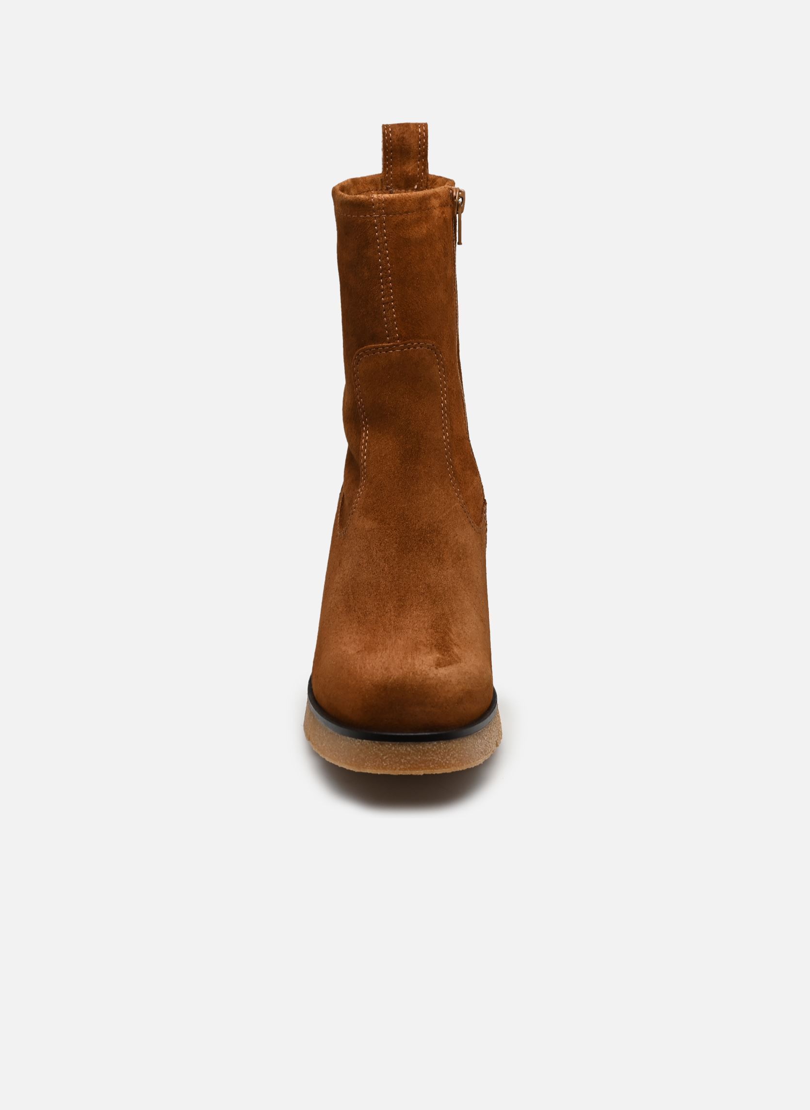 Bottines et boots MISS_F26_BS femme marron Unisa Bottines et boots MISS_F26_BS femme marron TANGER