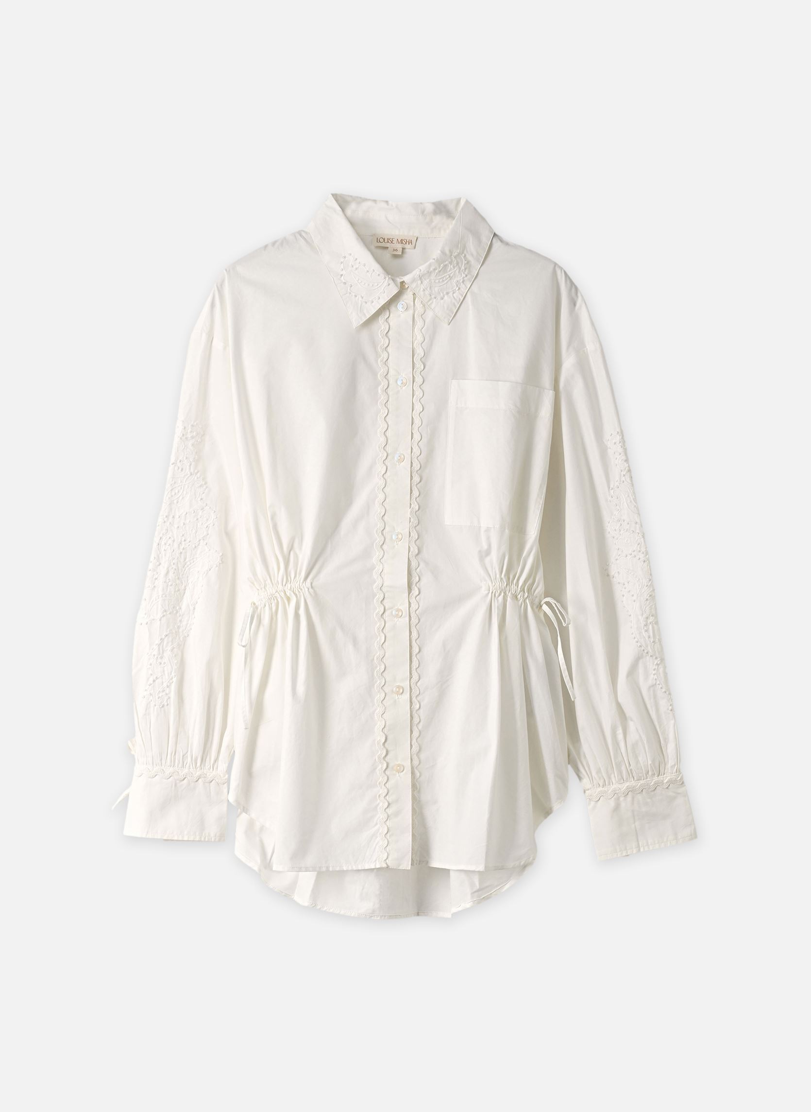 Hemden Adazola dames wit Louise Misha Hemden Adazola dames wit OFF WHITE
