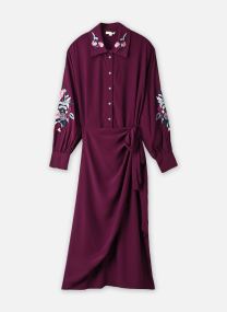 Robes Britta femme violet Louise Misha Robes Britta femme violet BURGUNDY