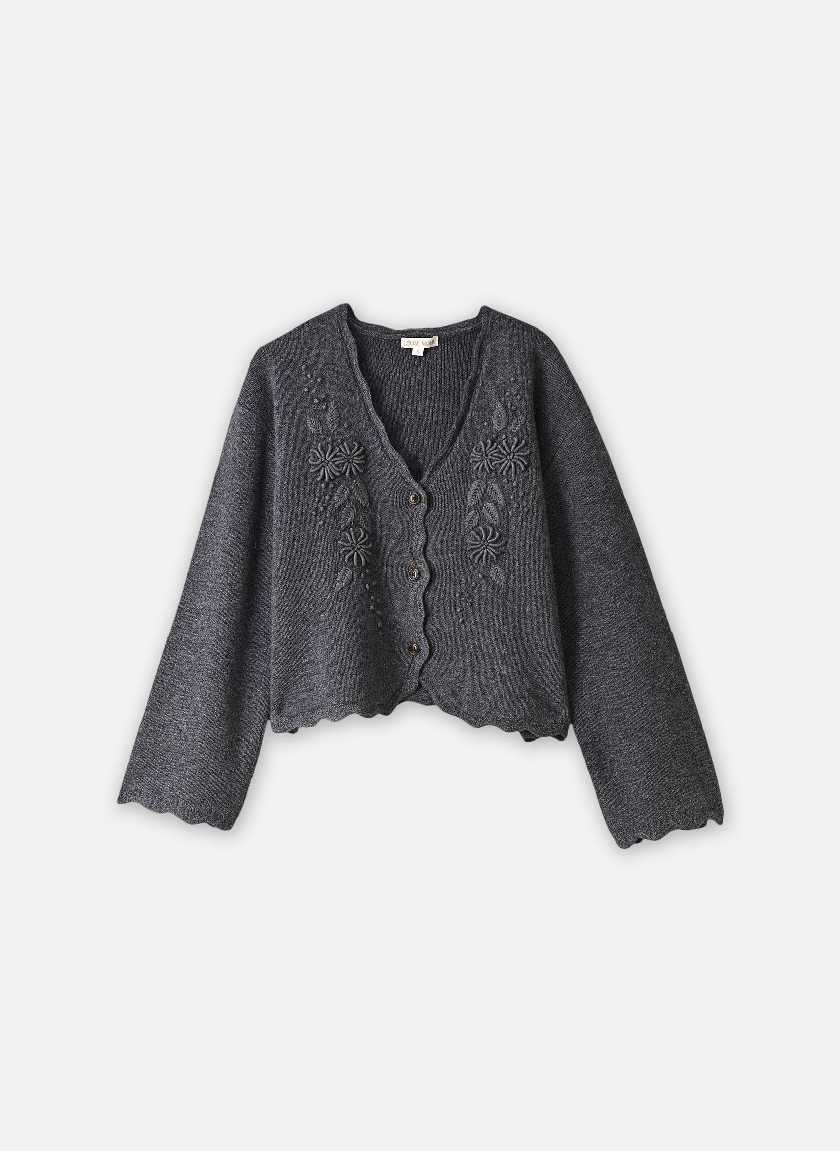 Gilets Iochka femme gris Louise Misha Gilets Iochka femme gris DARK GREY